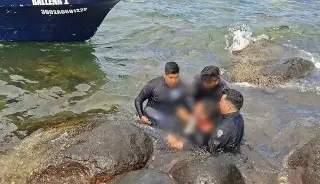 Imagen Hombre rescatado en Boca del Río se provocó heridas y se arrojó al mar: SSP 