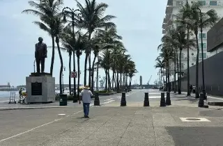 Imagen Carro ingresa al Malecón de Veracruz 