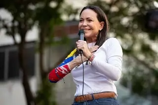 Imagen Machado promete la libertad de Venezuela como 'golpe histórico' contra crimen organizado