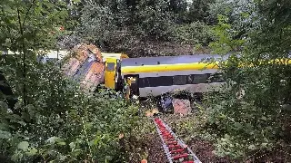Imagen Confirman tres muertos y varios heridos graves por accidente de tren en Alemania