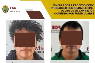 Imagen Los vinculan a proceso por presunta desaparición de persona en Coatepec, Veracruz 