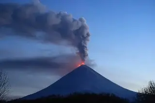Imagen Entra en erupción el volcán Kliuchevskói tras potentes terremotos en Rusia