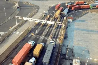 Imagen Estas fueron las afectaciones por la falta de luz en la aduana de Veracruz