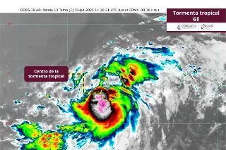 Imagen Se forma tormenta Gil en el Pacífico, ¿llegará a México?