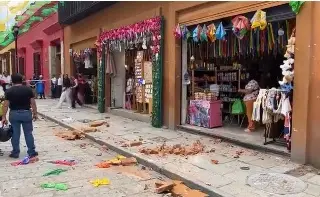 Imagen Deja sismo un lesionado y daños menores en Oaxaca (+Video)