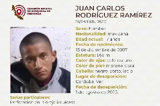 Imagen Menor de edad desaparece en Córdoba, Veracruz; estas son sus características