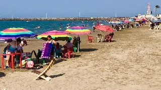 Imagen Piden respetar indicaciones de los guardavidas al acudir a zona de playas de Veracruz