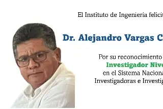 Imagen Reconocen a Catedrático de la UV como Investigador Nivel 1 en Sistema Nacional de Investigadores