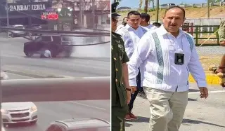 Imagen Recuperan camioneta de presuntos asesinos del delegado de la FGR en Tamaulipas