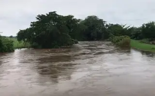 Imagen Incrementan los niveles de los ríos  en Veracruz