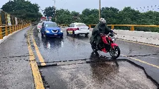 Imagen Estructura del puente Torrentes de Veracruz no sufre ningún problema, afirma PC