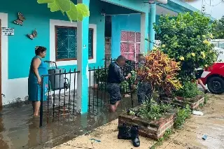 Imagen Son más de 350 viviendas inundadas por lluvias en el sur de Veracruz