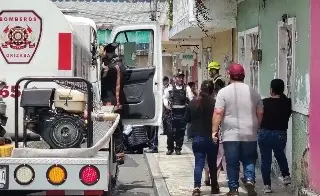 Imagen Incendio en casa provoca moviliza a cuerpos de rescate en Orizaba, Veracruz 