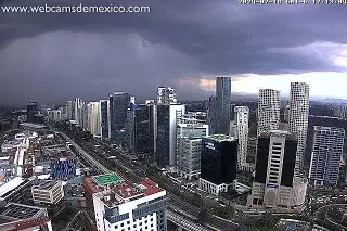 Imagen Lluvia histórica en la CDMX: en 20 minutos llovió lo equivalente a lo de un mes
