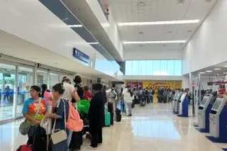 Imagen ¿Suspensión de vuelos en CDMX afecta en el aeropuerto de Veracruz?  