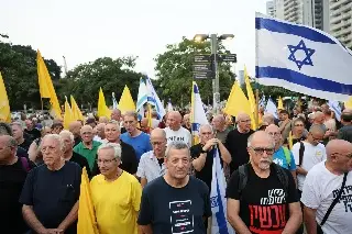 Imagen Veteranos israelíes exigen fin a la guerra en Gaza y el regreso de los retenidos por Hamás