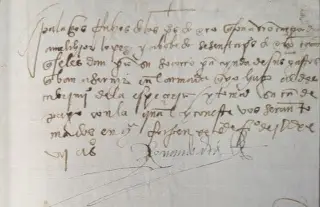 Imagen ¿Qué decía la carta que firmó Hernán Cortés que el FBI regresó a México? 