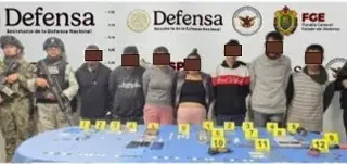 Imagen Caen 7 con drogas y arma hechiza tras cateo en Mariano Escobedo, Veracruz