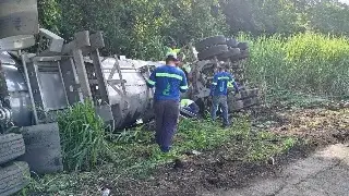 Imagen Se registra cierre parcial de circulación en autopista de Veracruz 