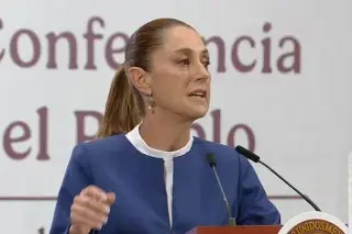Imagen 'Yo sabía que vive en México', defiende Sheinbaum a Gutiérrez Müller