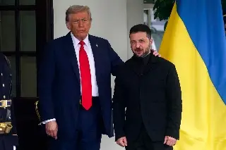 Imagen Lideres europeos a favor de reunión trilateral Trump-Putin-Zelenski, pero con su participación