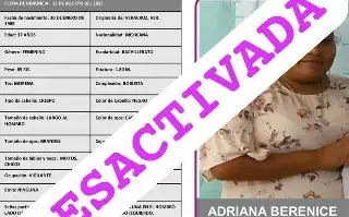 Imagen Localizan a mujer reportada como desaparecida en Veracruz