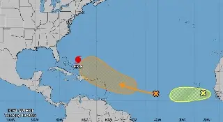 Imagen Reportan tres sistemas tropicales 'de interés' en el Atlántico