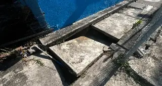Imagen Vecinos de El Coyol temen por socavón pegado a su vivienda en Veracruz 