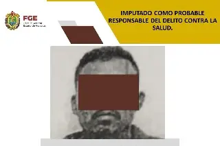 Imagen Imputan a hombre por posesión de 17 bolsas de presunta metanfetamina al sur de Veracruz