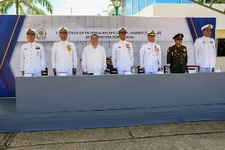 Imagen Asume Pablo Alcántara el mando de la tercera zona naval en Coatzacoalcos