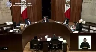 Imagen Se enfrentan magistrados del Tribunal electoral por acordeones (+Video) 