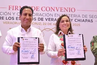 Imagen Firman convenio de seguridad los estados de Chiapas y Veracruz