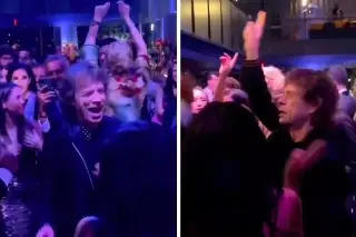 Imagen El líder de The Rolling Stones, Mick Jagger otra vez es viral por hacer esto en fiesta (+Video)