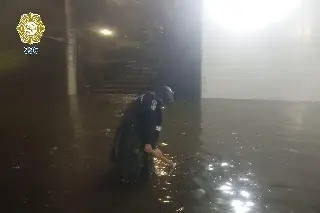 Imagen Hasta 70 cm llegó el agua en las calles de la CDMX por lluvia (+Video)