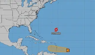 Imagen Se forma la tormenta tropical Fernand