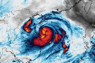 Imagen China eleva su nivel de alerta ante la llegada del tifón Kajiki, que sigue fortaleciéndose