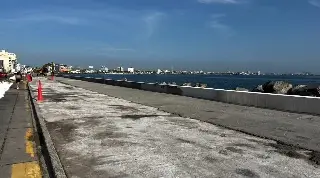 Imagen Prácticamente concluida la reparación del socavón en bulevar Ávila Camacho de Boca del Río 