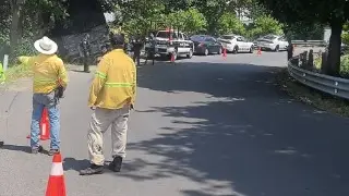 Imagen Hay cierre parcial de circulación en autopista de Veracruz 