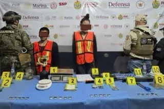 Imagen Detienen a 4 en operativo con fuerzas federales en Ciudad Mendoza. Esto tenían en su poder