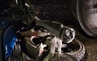 Imagen Esto se sabe del accidente donde murió una pareja de motociclistas en la Veracruz-Xalapa