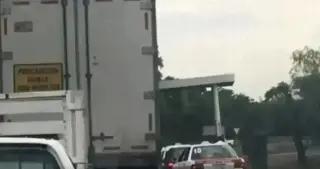 Imagen Se registra cierre parcial de circulación en autopista de Veracruz 