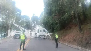 Imagen Hay cierre de circulación en carretera de Veracruz; es por esta razón