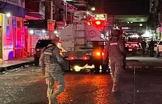 Imagen Incendian bar en Poza Rica, Veracruz