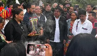 Imagen Nueva SCJN hace ceremonia de Bastones de Mando en zona arqueológica