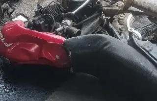 Imagen Muere motociclista tras chocar con camión de basura en Medellín, Veracruz 