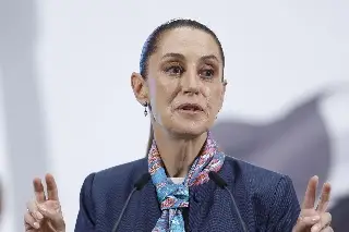 Imagen 'Se les cayó el teatrito', refiere Sheinbaum sobre visita de 'Alito' Moreno a Washington