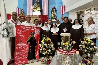 Imagen Llegan reliquias de San Pascual Bailón a Veracruz 