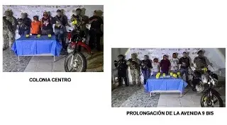 Imagen Caen 5 con motos, armas y drogas en Huatusco 