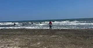Imagen Así lucen las playas de Boca del Río este fin de semana