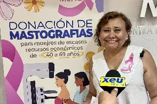 Imagen Inicia MUAC entrega de vales para mastografías en Veracruz 